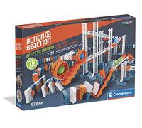 Clementoni - Action Reaction-Effet Domino Constructions Pista Biglie Pour Enfants Marble Run Jeu Scientifique 8 Ans Set Expansion Version Italienne - Fabriqué En Italie Multicolore 19261