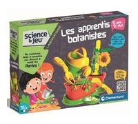 CLEMENTONI - Apprentis botanistes - Coffret scientifique - Découvrire le monde de la botanique - Outils de jardinage - Dès 5ans