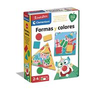 Clementoni- Aprendo formas y Colores Jeu, 55302, Multicolore