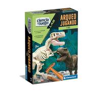 Clementoni - Archéoplay T-Rex Phosphorescent Science Jeu Scientifique, Multicolore, Moyen (55541)