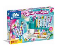 Clementoni - Atelier des Stylos - Crée et personnalise 10 stylos - Fabriqué en Italie