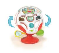 Clementoni Baby 17241 - Mon p'tit Volant - Tournes et Conduits - Volant Interactif pour Bébés à partir de 10 Mois et Plus - Jeu d'Eveil - avec Sons et Lumières - Stimule la Motricité Fine