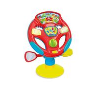 Clementoni Baby 17241 - Mon p'tit Volant - Tournes et Conduits - Volant Interactif pour Bébés à partir de 10 Mois et Plus - Jeu d'Eveil - avec Sons et Lumières - Stimule la Motricité Fine