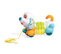 Clementoni Baby 17262 - Charlie, Mon Chien à Promener - Jeu pour Bébés et Jeunes Enfants de 12 à 36 Mois - Musical avec Oreilles et Queues Amovibles