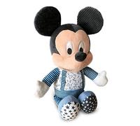 Clementoni Baby 17394 - Peluche Veilleuse - Disney Baby - Mickey - Veilleuse Musicale et Lumineuse - Peluche Lavable en Machine - pour Bébés à partir de 6 Mois et Plus