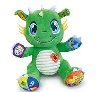 Clementoni Baby 52506 - Mon Copain Le Dragon - Peluche Douce et Sûre - avec Ses 5 Touches Interactives - pour Bébés de 6 Mois et Plus - Développe la Psychomotricité