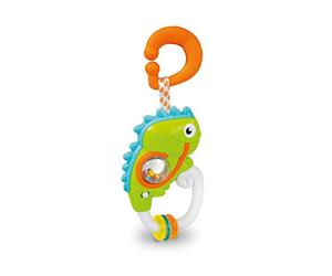 Clementoni Baby Clementoni- Hochet Caméléon interactif, 17332, Multicolore