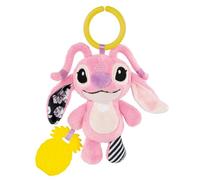 Clementoni Baby Enfant Disney Stitch-Angel Rattle, Enfants 3 Mois, Jouet D'Apprentisage Sensoriels, Multicolore - 17937