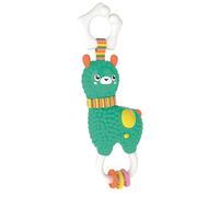 Clementoni Hochet bébé Baby Happy Alpaca 17505 – électronique dès 3 mois, anneau suspendu