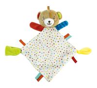 Clementoni – Peluche éducative Doudou Ourson Baby 17786 – Porte-tétine Absorbe odeurs dès 0 mois
