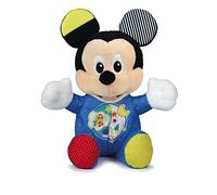 Clementoni - Baby Mickey Lightin Plush Peluche Multicolore, 17206