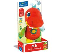 Clementoni Baby Milo Le Dinosauro Peluche Bébé 6+ Mois Éducatif Couleurs