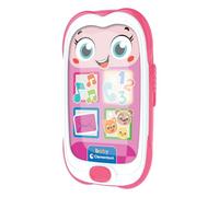 Clementoni Baby Smartphone Rose - Premier téléphone Jouet pour Enfants 6 Mois, Jeu Mobile, Musical, Cadeau électronique interactif Parlant, lumières et Sons, téléphone Faux Petite enfance, 17935