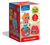 Clementoni Baby Think and Play Matrioska - Jeu empilable pour Enfants 18+ Mois, 4 Personnages Animaux imbriquables, développement logique et manualité, fabriqué en Italie 17606