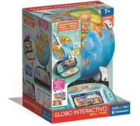 Clementoni Ballon numérique Real Time - Jeu éducatif interactif pour enfants - Apprend la géographie et la culture générale -