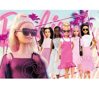 Clementoni Barbie Kinder Puzzle 104 pièces - Puzzle Barbie 37,9 x 26,9 cm pour enfants à partir de 6 ans - Jeu d'adresse de Clementoni 25752