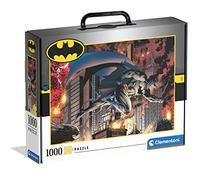 Clementoni Puzzle Batman in Suitcase – 1000 pièces – Dès 10 ans – Multicolore – Réf. 39678