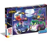 Clementoni Batwheels Kinder Puzzle 60 Maxi pièces - Puzzle 33,5 x 23,5 cm pour enfants à partir de 4 ans - Jeu d'adresse Cartoon Puzzle 26597