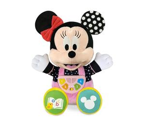 Clementoni- Bébé Conteur Disney Peluche Interactive Minnie Voix, 61370, Divers, Mediano Exclusivité sur Amazon