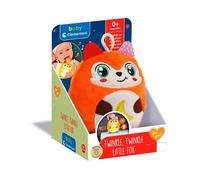 Clementoni Veilleuse Twinkle Twinkle Little Fox - Renard avec lumières et sons relaxants 0 Mois+