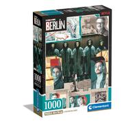 Clementoni Puzzle 1000 pièces La Casa de Papel – Berlin Compact Fabriqué en Italie