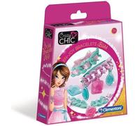 CLEMENTONI - Bliss - Coffret pour créer des bracelets Wow et pendentifs multicolores pour enfants
