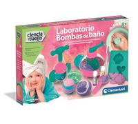 Clementoni - Bombes de Bain de Laboratoire - Créez Vos Propres Bombes de Bain personnalisées - Moules de différentes Formes - Enfants à partir de 8 Ans - 55628