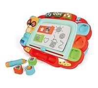 Clementoni- Buchstaben Blanc Chantant et Apprendre - Jeu électronique interactif pour Enfants 18 Mois, magnétique éducatif Chiffres