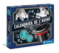 Clementoni | Calendrier de l’Avent Magie et Illusions | Enfants 7 Ans+ | Coffret 24 Tours Magiques | Apprentis Magiciens | Manuel Illustré | Développe Confiance & Créativité