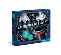 CLEMENTONI - Calendrier de l'avent Magie - 24 Jours : 24 Tours de magie - Manuel illustré pour apprendre les tours