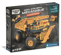 Clementoni – Camion minier – Mon Atelier Mécanique – 2 modèles à assembler – Dès 8 ans