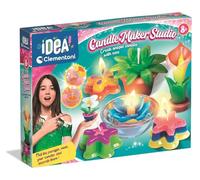 Clementoni | Candle Maker Studio Coffret Créatif Bougies pour Enfants 8 Ans+ | Paraffine & 5 Moules Inclus | Fards Décoratifs & Livret Illustré | Activité Manuelle | Activité sans écran | Idée Cadeau