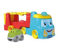 Clementoni Camion porte-voitures 17892 – Jouet d'apprentissage multicolore pour enfants