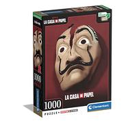 Clementoni CASA De Papel/Money Heist - 1000 pièces Adultes, Netflix, Puzzle série TV, fabriqué en Italie, 39712, Multicolore
