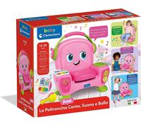 Clementoni Chante Joue Et Danse Rose Fauteuil Interactif