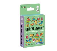 Clementoni | Cherche Et Trouve - Jeu Observation Et Rapidité pour Enfants 5 Ans+ | 40 Cartes Illustrées | Activité Cognitive Famille 2 À 6 Joueurs | Développement Concentration - Jeu de Société