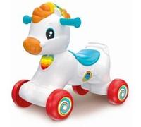 Cheval a bascule et a roues Crinere avec boutons d intercations Des 1 an