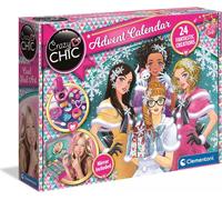 Clementoni - -CLE Calendrier de l'avent Crazy Chic 78797
