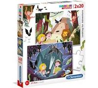 Clementoni Clementoni puzzle Aventure 20 pièces 2 pièces Multicolore