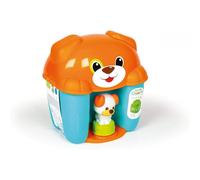 Clementoni - 17294 - Soft Clemmy - Chien et Chiot, Blocs de Construction Premier âge bébé 6 Mois, 3