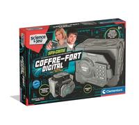 CLEMENTONI - Coffre-Fort Digital - Code Secret - Dès 8 ans - Jouet Électronique - Cadenas Numérique - Effets sonores - Secret