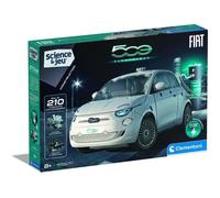 Clementoni – Kit de construction Fiat 500 Électrique – STEM 8+ 210 pièces – Conception italienne