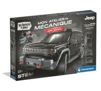 Clementoni - Coffret de Construction Jeep Recon - Jouet Voiture Tout Terrain 4X4 Enfant - Activité Manuelle - 120 Pièces - Plusieurs Modèles - Application liée - Idée Cadeau - Fabriqué en Italie