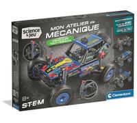 Clementoni - Coffret de Construction Off Road - Jouet Voiture Tout Terrain 4X4 Enfant - Activité Manuelle - 120 Pièces - Plusieurs Modèles - Application liée - Idée Cadeau - Fabriqué en Italie