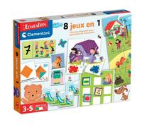 Clementoni Coffret éducatif 8 jeux en 1