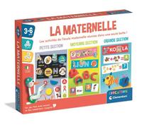 Clementoni - Coffret La Maternelle dès 3 Ans - Coffret de Jeux pour Enfant - 12 Activités Ludiques - Puzzles, Jeux d’Assemblage, de Motricité, de Créativité - Apprentissage - Fabriqué en Italie