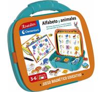 Clementoni- Coffret magnétique Alphabet Education, Multicolore, Moyen (55492) CLEMENTONI