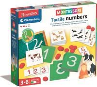 CLEMENTONI Coffret Montessori : chiffres tactiles