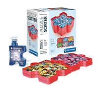 Clementoni Colle pour Puzzles 200 ML & Trieur Puzzle - 6 Boîtes Empilables pour Tri Pièces jusqu'à 1000 Pièces, 83214