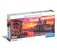 Clementoni Collection de puzzles - Venise 1000 pièces - Poster inclus, puzzle pour adultes de 14 à 99 ans, cadeau pour homme/femme, ville, Italie, paysage, fabriqué en Italie, 39878